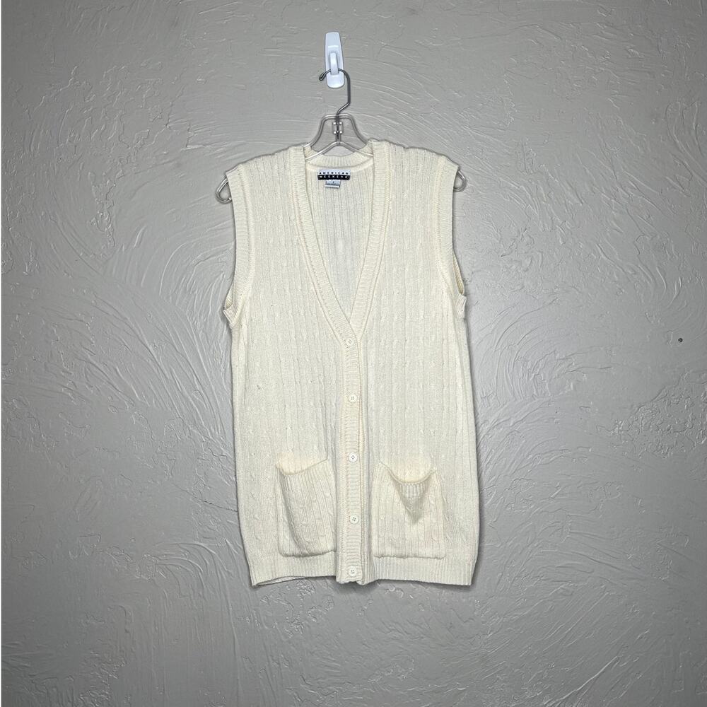 American Weekend Sleeveless Sweater Vest - Size Small